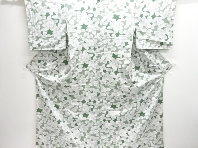 JAPANESE KIMONO / KOMON / CAMELLIA
